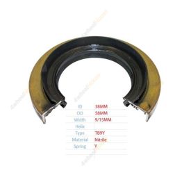 1 x Differential Oil Seal for Ford Ranger WEAT I4 16v Turbo Direct 01/07-08/11
