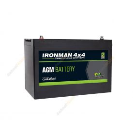 Ironman 4x4 87AH AGM Deep Cycle Battery Camping 4WD Multi Purpose