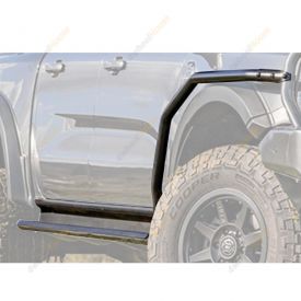 Ironman 4x4 Steel Side Steps and Rails Dimple Step Design SSRP110-D