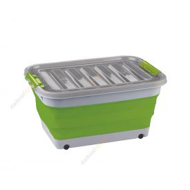 Ironman 4x4 Collapsible Storage Tub with Lid - 45L Offroad 4WD ISTORE0023