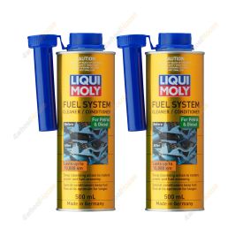 2 x Liqui Moly Fuel System Cleaner Conditioner 500ml 2772