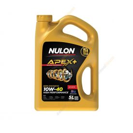 Nulon APEX+ 10W-40 High Performance Engine Oil 5L APX10W40-5 Ref SYN10W40-5