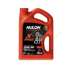 Nulon X-PRO 25W-60 High Zinc Street & Track Engine Oil 5L XPR25W60 Ref ST25W60