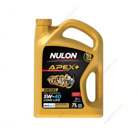 Nulon Full SYN APEX+ 5W-40 Long Life Diesel Engine Oil 7L APX5W40D2 Ref SYND5W40