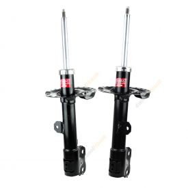 2 x KYB Strut Shock Absorbers Excel-G Gas Replacement Front 3340046 3340045