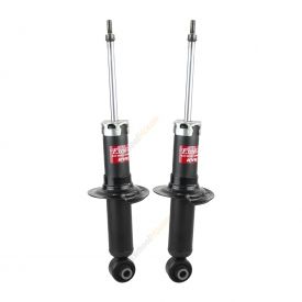 Pair KYB Shock Absorbers Twin Tube Gas-Filled Excel-G Rear 340043