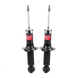 Pair KYB Shock Absorbers Twin Tube Gas-Filled Excel-G Rear 340113