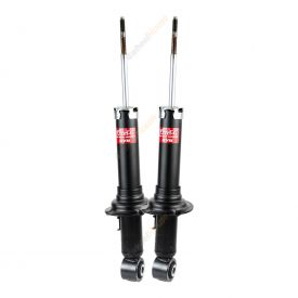 Pair KYB Shock Absorbers Twin Tube Gas-Filled Excel-G Rear 340123