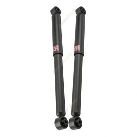 Pair KYB Shock Absorbers Twin Tube Gas-Filled Excel-G Rear 341031