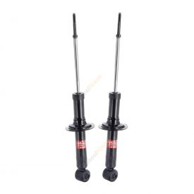 Pair KYB Shock Absorbers Twin Tube Gas-Filled Excel-G Rear 341054