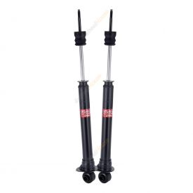 Pair KYB Shock Absorbers Twin Tube Gas-Filled Excel-G Rear 341130