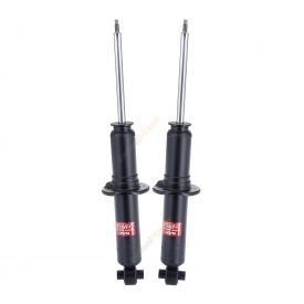 Pair KYB Shock Absorbers Twin Tube Gas-Filled Excel-G Rear 341133
