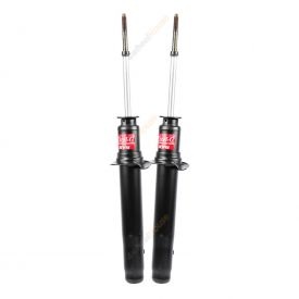 Pair KYB Shock Absorbers Twin Tube Gas-Filled Excel-G Front 341141