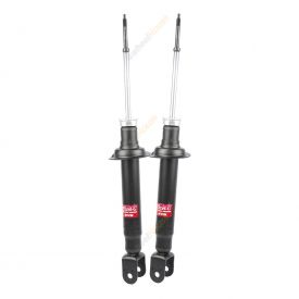 Pair KYB Shock Absorbers Twin Tube Gas-Filled Excel-G Rear 341151
