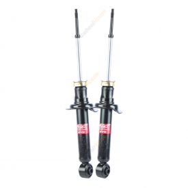 Pair KYB Shock Absorbers Twin Tube Gas-Filled Excel-G Rear 341194