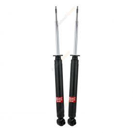Pair KYB Shock Absorbers Twin Tube Gas-Filled Excel-G Rear 341229