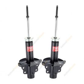 Pair KYB Shock Absorbers Twin Tube Gas-Filled Excel-G Front 341247