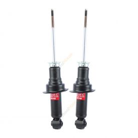 Pair KYB Shock Absorbers Twin Tube Gas-Filled Excel-G Rear 341254