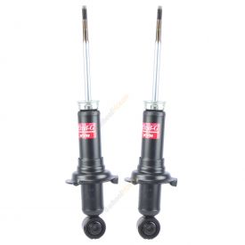 Pair KYB Shock Absorbers Twin Tube Gas-Filled Excel-G Rear 341311