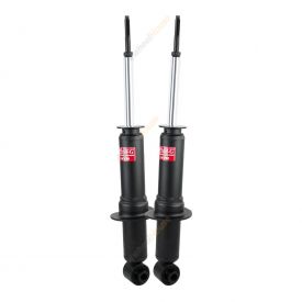 Pair KYB Shock Absorbers Twin Tube Gas-Filled Excel-G Rear 341327