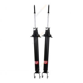 Pair KYB Shock Absorbers Twin Tube Gas-Filled Excel-G Rear 341388