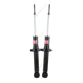 Pair KYB Shock Absorbers Twin Tube Gas-Filled Excel-G Rear 341390