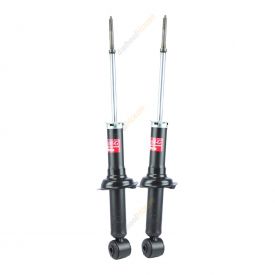 Pair KYB Shock Absorbers Twin Tube Gas-Filled Excel-G Rear 341454