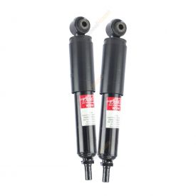Pair KYB Shock Absorbers Twin Tube Gas-Filled Excel-G Rear 341846