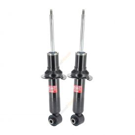 Pair KYB Shock Absorbers Twin Tube Gas-Filled Excel-G Rear 341852