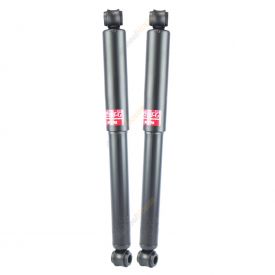 Pair KYB Shock Absorbers Twin Tube Gas-Filled Excel-G Rear 343121