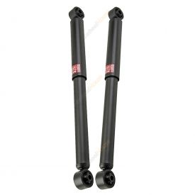 Pair KYB Shock Absorbers Twin Tube Gas-Filled Excel-G Rear 343214