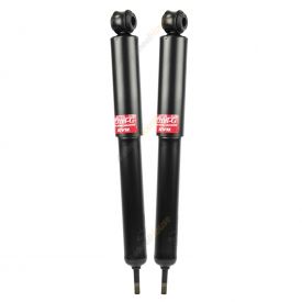 Pair KYB Shock Absorbers Twin Tube Gas-Filled Excel-G Rear 343267
