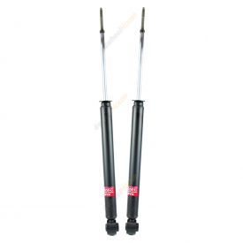 Pair KYB Shock Absorbers Twin Tube Gas-Filled Excel-G Rear 343384