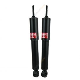 Pair KYB Shock Absorbers Twin Tube Gas-Filled Excel-G Rear 343417
