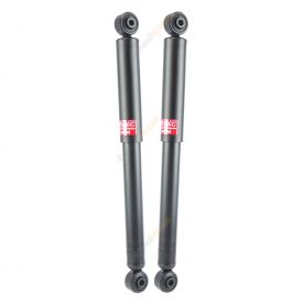 Pair KYB Shock Absorbers Twin Tube Gas-Filled Excel-G Rear 343435