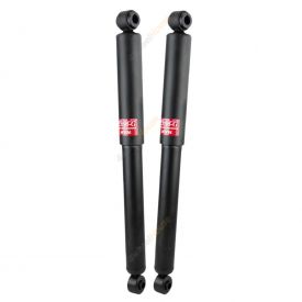 Pair KYB Shock Absorbers Twin Tube Gas-Filled Excel-G Rear 343451