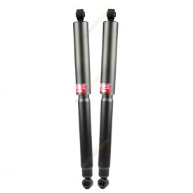 Pair KYB Shock Absorbers Twin Tube Gas-Filled Excel-G Rear 344031