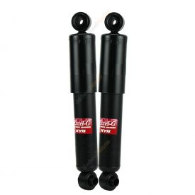 Pair KYB Shock Absorbers Twin Tube Gas-Filled Excel-G Rear 344112