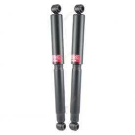 Pair KYB Shock Absorbers Twin Tube Gas-Filled Excel-G Rear 344114