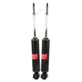 Pair KYB Shock Absorbers Twin Tube Gas-Filled Excel-G Front 344332