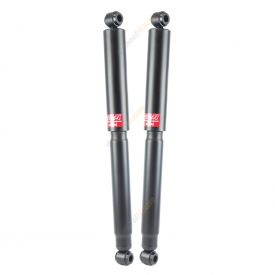 Pair KYB Shock Absorbers Twin Tube Gas-Filled Excel-G Rear 344354