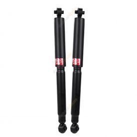 Pair KYB Shock Absorbers Twin Tube Gas-Filled Excel-G Rear 344404