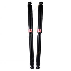 Pair KYB Shock Absorbers Twin Tube Gas-Filled Excel-G Rear 344413