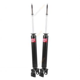Pair KYB Shock Absorbers Twin Tube Gas-Filled Excel-G Rear 344455
