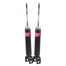 Pair KYB Shock Absorbers Twin Tube Gas-Filled Excel-G Rear 344478