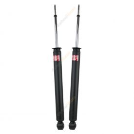 Pair KYB Shock Absorbers Twin Tube Gas-Filled Excel-G Rear 344487