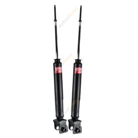 Pair KYB Shock Absorbers Twin Tube Gas-Filled Excel-G Rear 344491