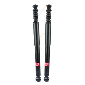 Pair KYB Shock Absorbers Twin Tube Gas-Filled Excel-G Rear 344810
