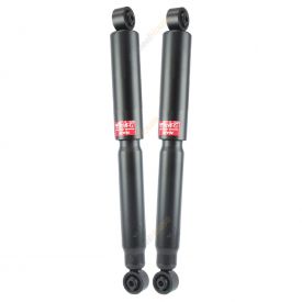 Pair KYB Shock Absorbers Twin Tube Gas-Filled Excel-G Rear 345084
