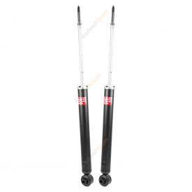 Pair KYB Shock Absorbers Twin Tube Gas-Filled Excel-G Rear 348002